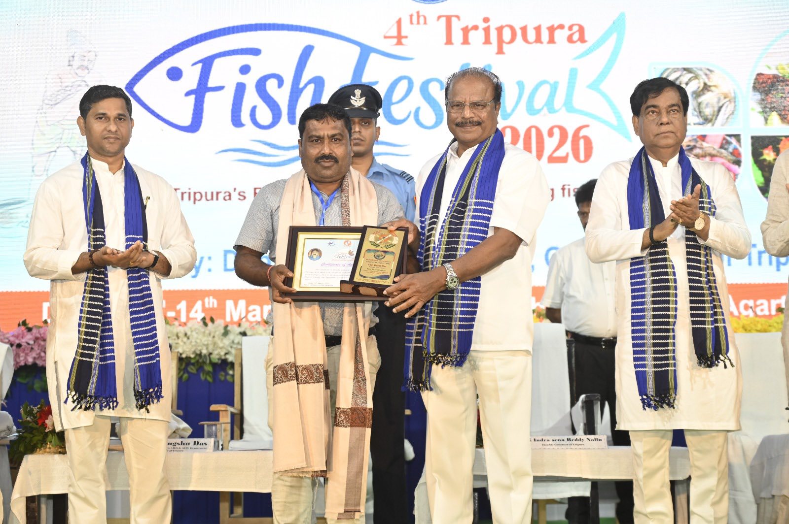চতুর্থ ত্রিপুরা মৎস্য উৎসবের উদ্বোধন করলেন রাজ্যপাল