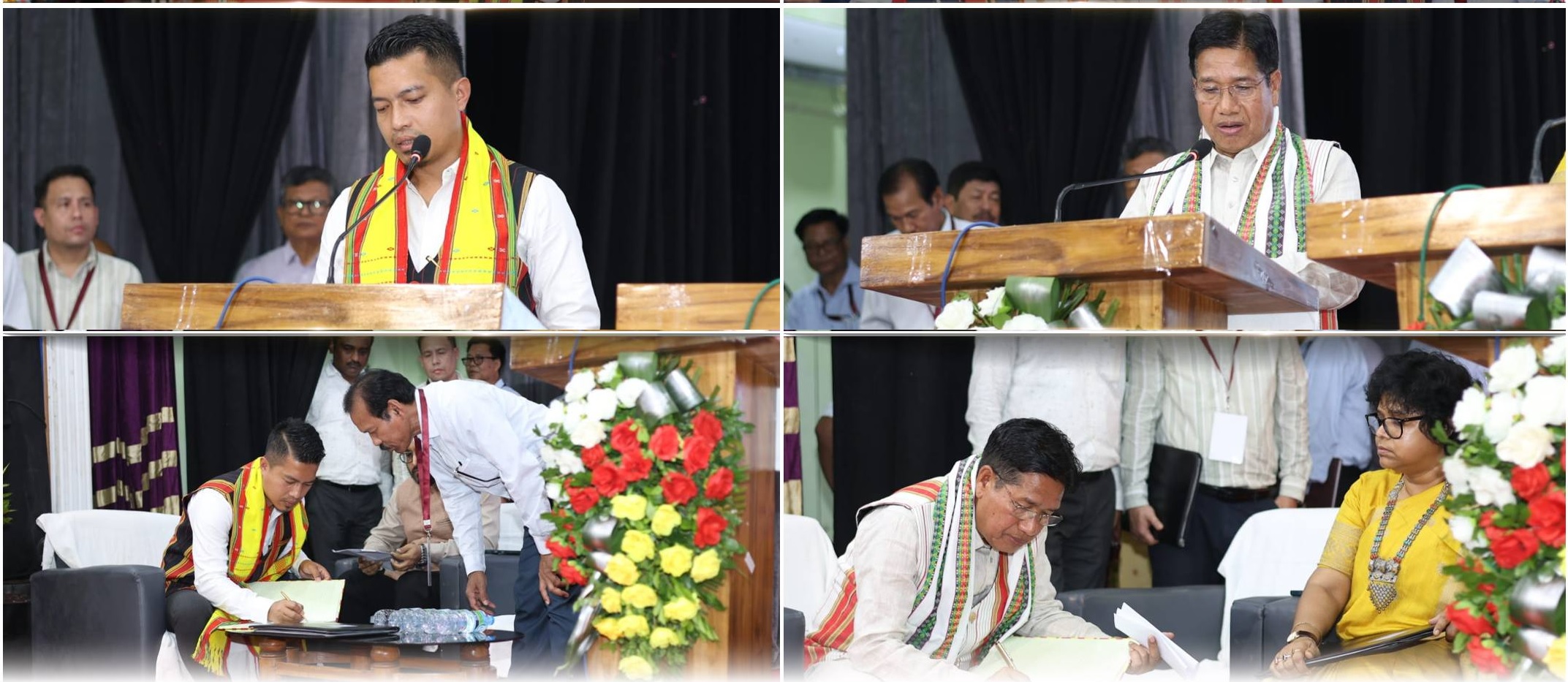 এডিসি’র মুখ্য কার্যনির্বাহী সদস্য ও কার্যনির্বাহী সদস্যের শপথগ্রহণ