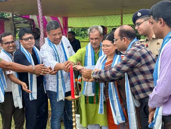 নেশামুক্ত ভারত অভিযান, কাঞ্চনপুরে ফুটবল প্রতিযোগিতার উদ্বোধন করলেন শিল্পমন্ত্রী