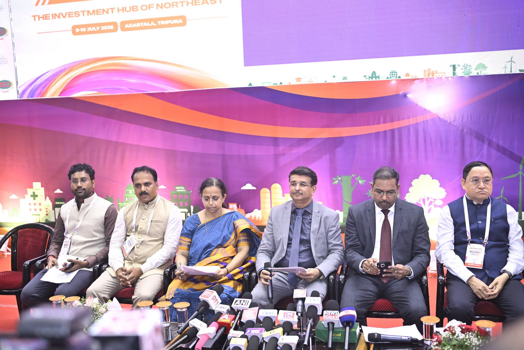 ডেস্টিনেশন ত্রিপুরা বিজনেস কনক্লেভ, ১ লক্ষ ২১ হাজার ৩০৩ কোটি টাকা বিনিয়োগের প্রস্তাব