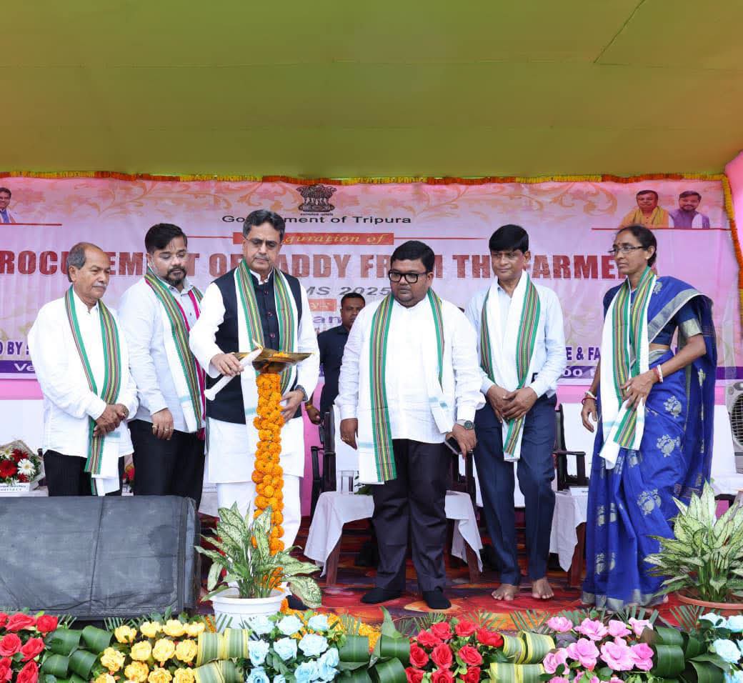 ন্যূনতম সহায়কমূল্যে ধান ক্রয় অনুষ্ঠানের সুচনা, এখন পর্যন্ত ২ লক্ষ ৬১ হাজার ২৬৬ মেট্রিকটন ধান কৃষকদের কাছ থেকে কেনা হয়েছে : মুখ্যমন্ত্রী