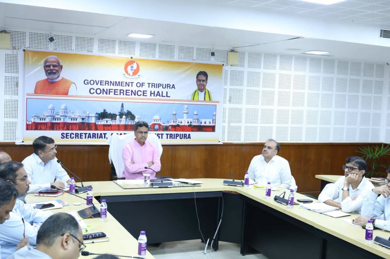 টাস্ক মনিটরিং সিস্টেম-এর বৈঠকে মুখ্যমন্ত্রী, নেশামুক্ত ত্রিপুরা গড়ে তুলতে প্রশাসনের সব স্তরকে আরও সমন্বিত, কঠোর ও ফলপ্রসূ ভূমিকা পালন করতে হবে