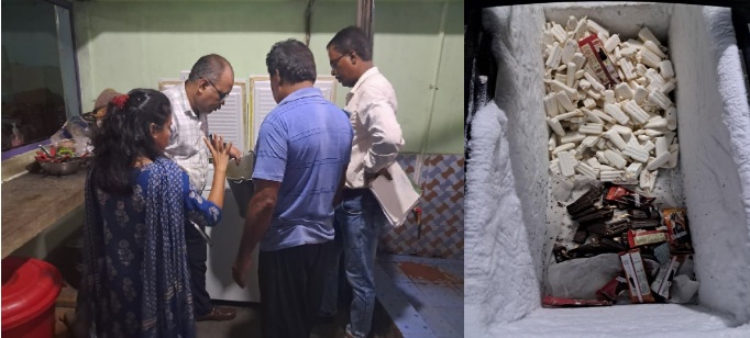 গোমতী জেলায় জনস্বাস্থ্য সুরক্ষায় খাদ্য সুরক্ষা যৌথ অভিযান