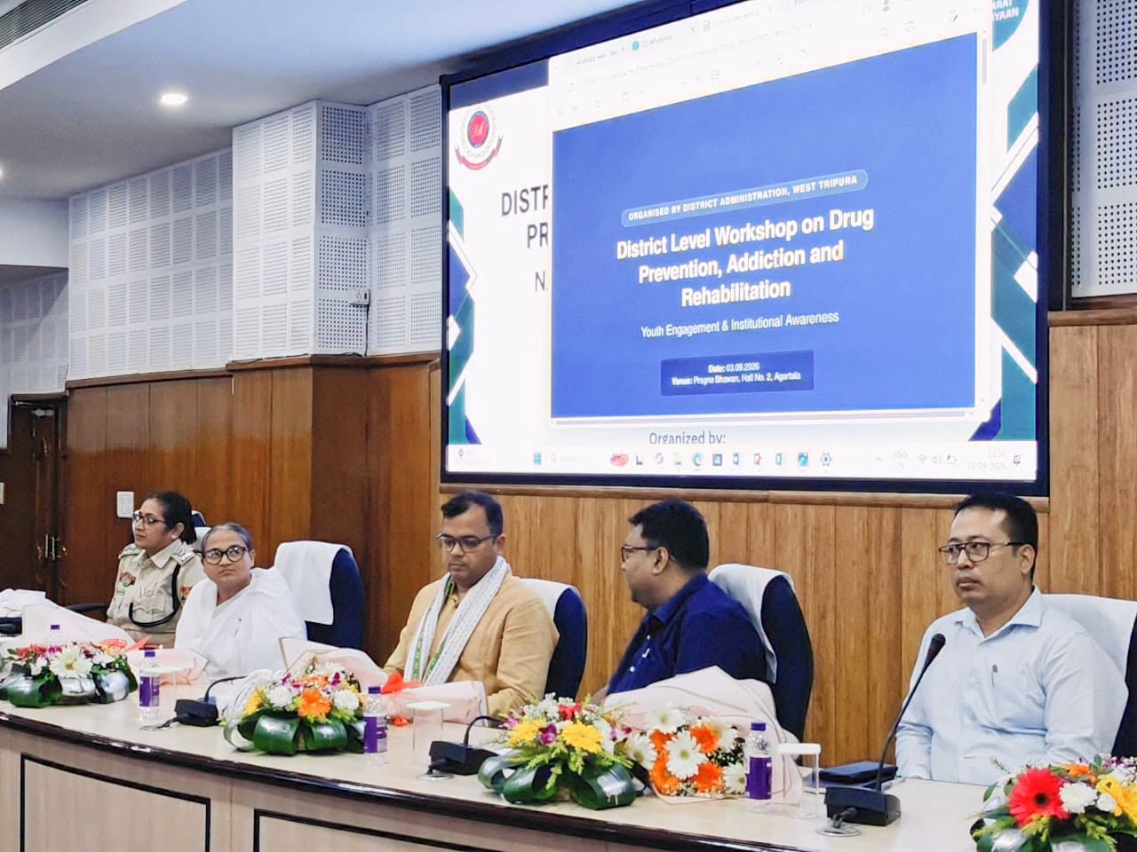 প্রজ্ঞাভবনে মাদক প্রতিরোধ ও পুনর্বাসন নিয়ে জেলা-স্তরের কর্মশালা অনুষ্ঠিত