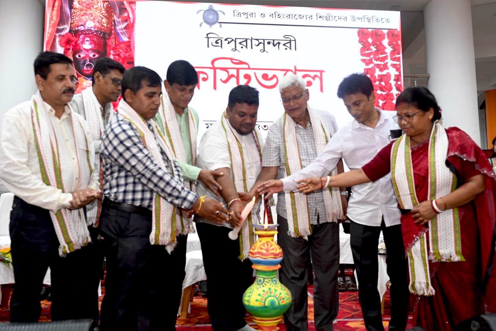 ত্রিপুরেশ্বরী মন্দির প্রাঙ্গনে ত্রিপুরা সুন্দরী ফেস্টিভেল অনুষ্ঠিত